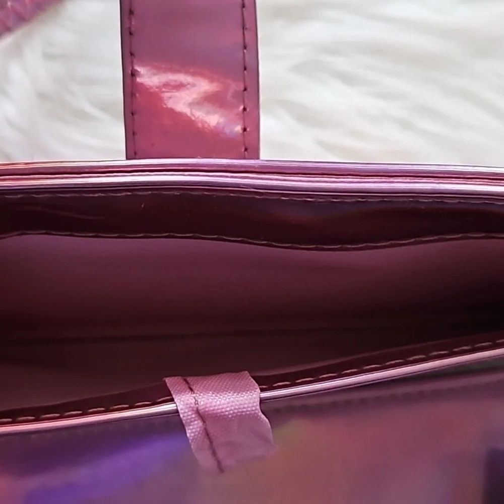 Maurices Maroon Wallet and Unbranded Iridescent Pink Wallet Set